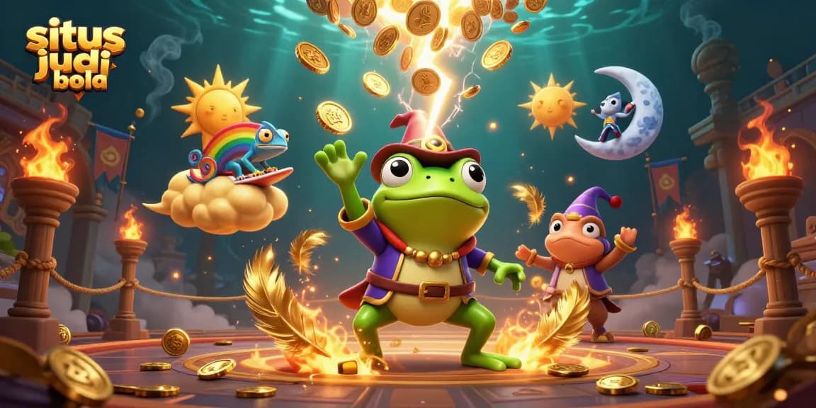 Engage in thrilling action with situs judi bola, where betting opportunities and gold coins abound.