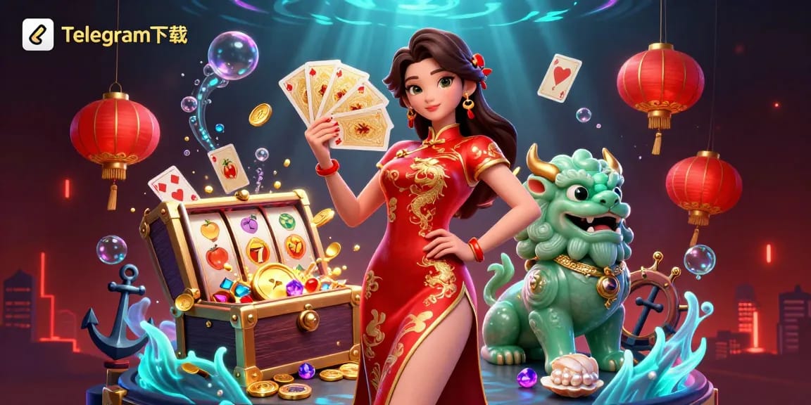 通过Telegram下载体验赌场游戏的刺激，特色优雅角色和动态动作。