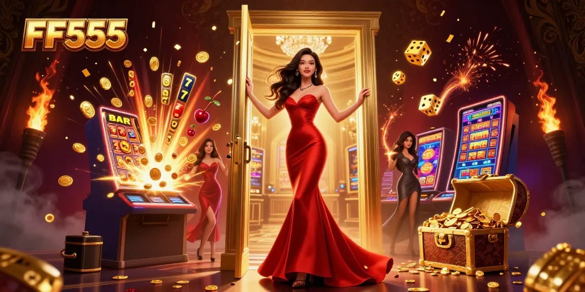 Experience thrilling gameplay and vivid jackpots with FF555's exciting casino platform