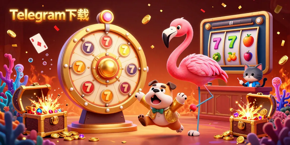在激动人心的赌场主题场景中,通过旋转奖轮来体验Telegram下载的乐趣。