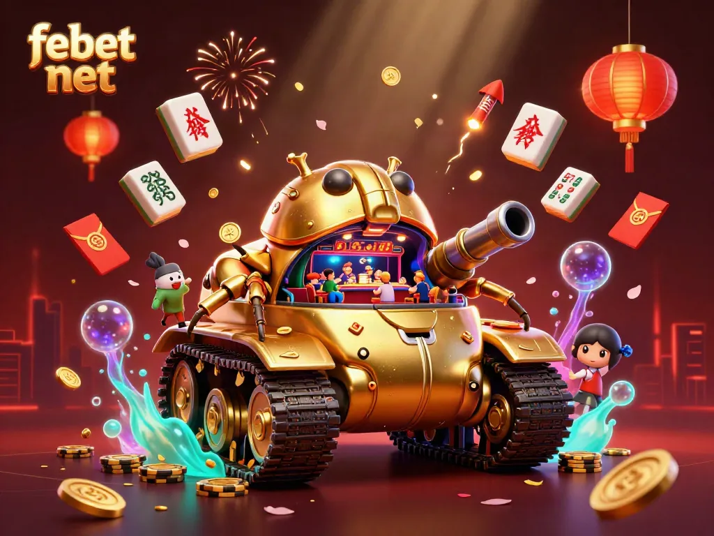 Experience excitement at febet net with a massive golden beetle tank casino, filled with dynamic gaming elements.