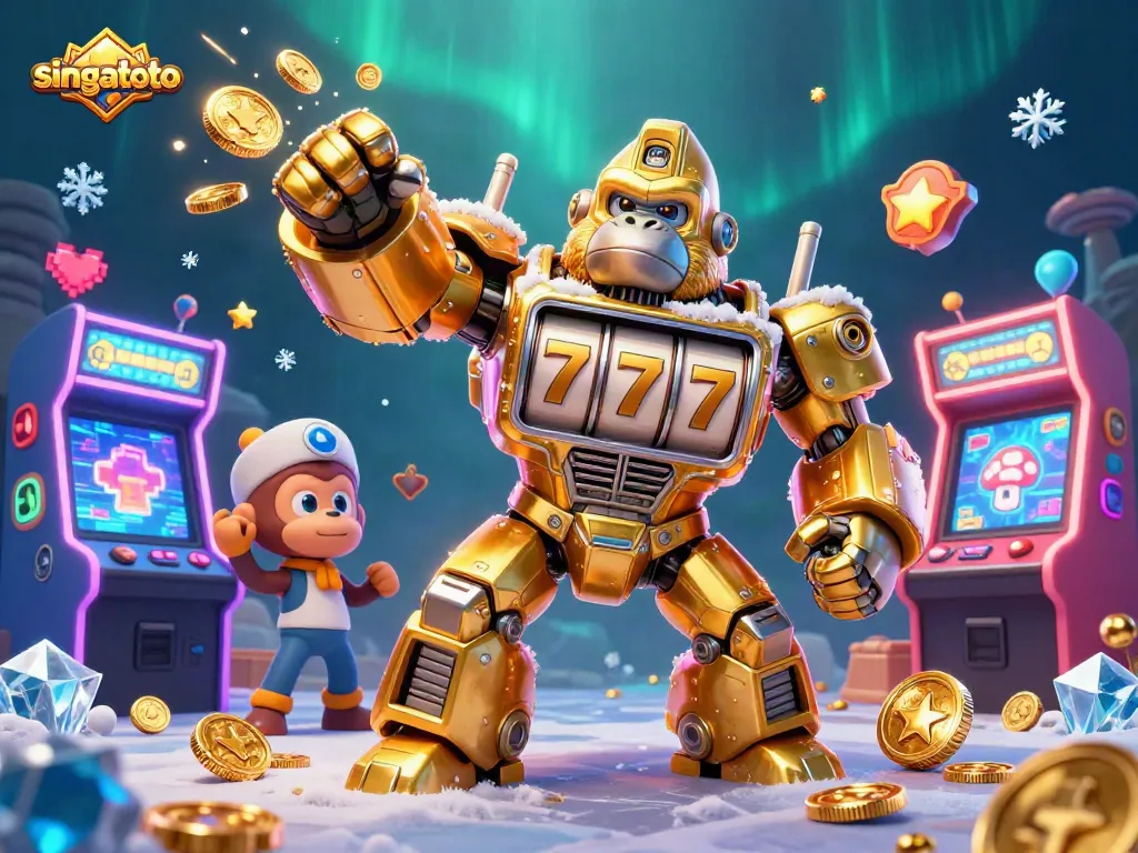 Engage in exciting gameplay at singatoto with a vibrant, action-packed casino scene.