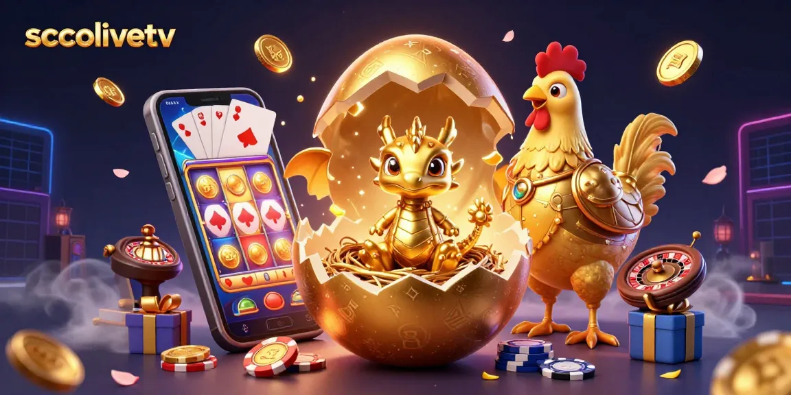 Play slots and win with socolivetv's thrilling 3D casino illustration showcasing a golden dragon.